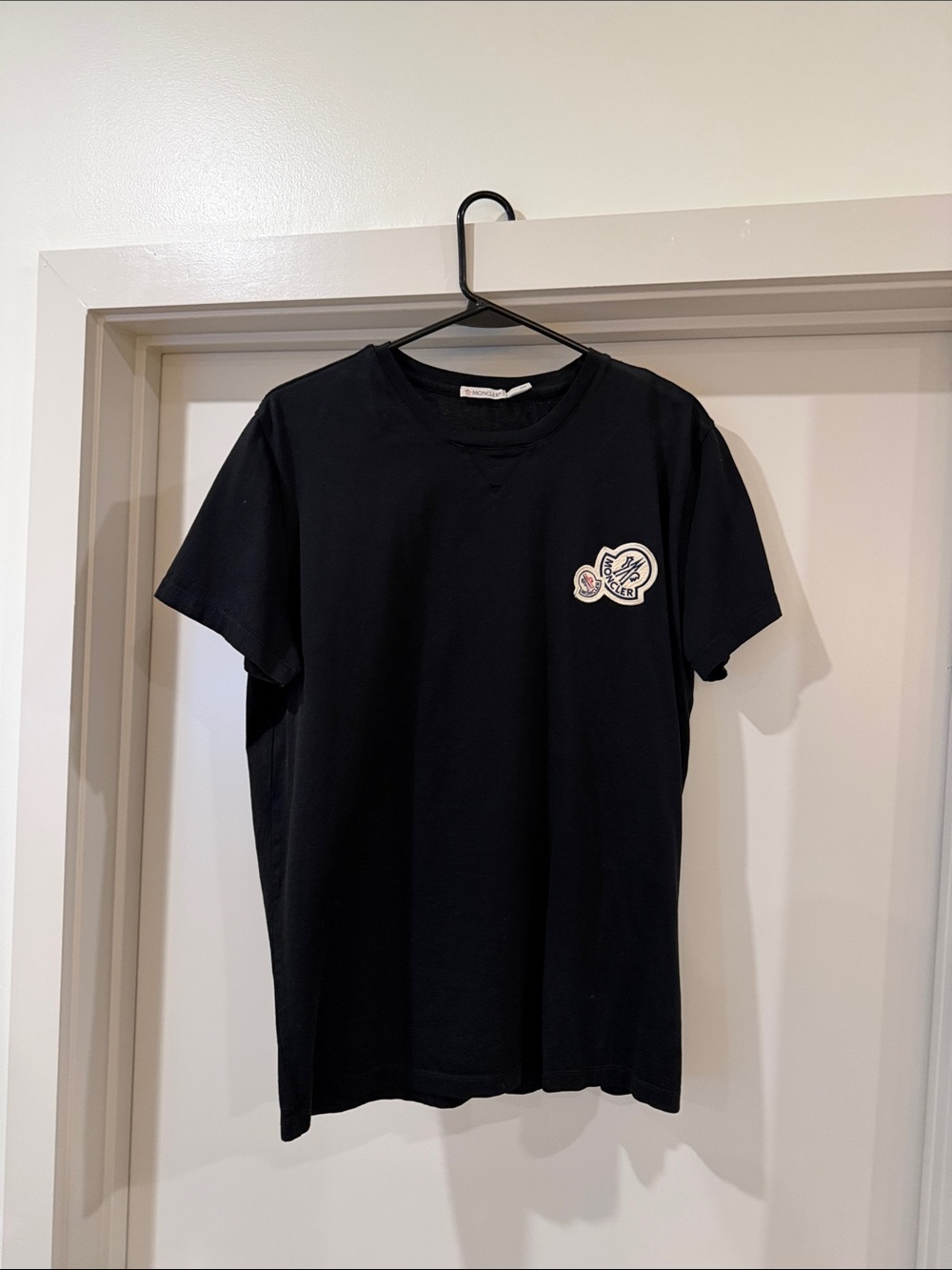 Men's Black Moncler Shirt - Large